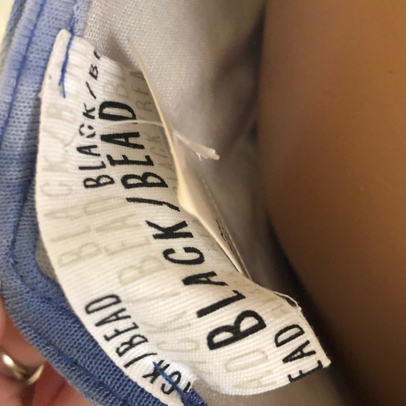 Tie Die Form Fitting Dress - Blue/White - Picture 8 of 14